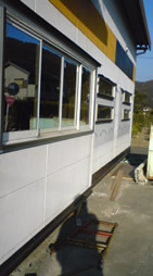 角波トタンのリフォーム