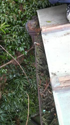 雨どいの施工の流れ