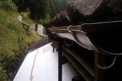 雨どいの施工の流れ